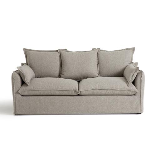 Καναπές-κρεβάτι από πολυέστερ με τεχνολογία Bultex Μ91xΠ166xΥ90cm