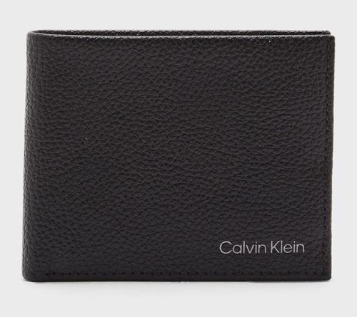 Calvin Klein Δερμάτινο Ανδρικό Πορτοφόλι K50K507548-BAX Μαύρο