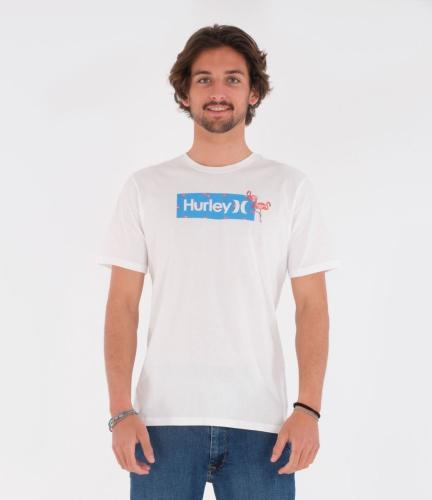 Hurley Ανδρικό T-Shirt MTS0029810-H100 Λευκό