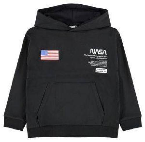 HOODIE NAME IT 13196656 NKMNASA ΜΑΥΡΟ (134-140 CM)-(9-10 ΕΤΩΝ)