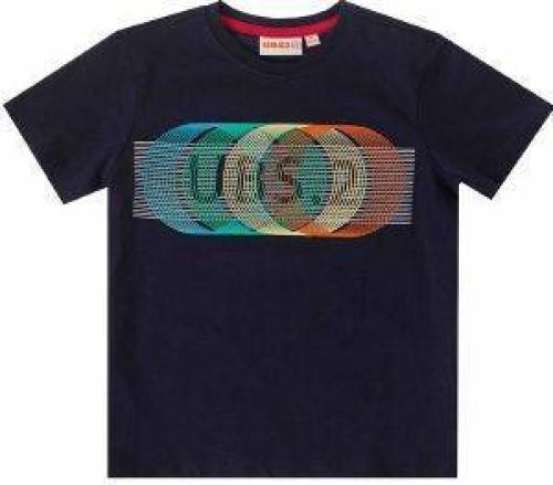 T-SHIRT UBS2 E219347-04 ΣΚΟΥΡΟ ΜΠΛΕ (5 ΕΤΩΝ)-(110 CM)