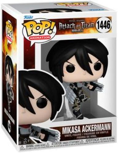 FUNKO POP! ANIMATION: ATTACK ON TITAN - MIKASA ACKERMANN #1446 VINYL FIGURE