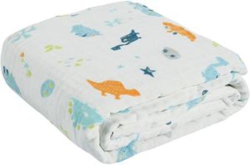 ΚΟΥΒΕΡΤΑ ΜΟΥΣΕΛΙΝΑ 6623 DAS BABY RELAX 105X150ΕΚ