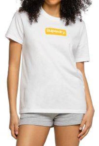 T-SHIRT SUPERDRY CORE LOGO WORKWEAR W1010511A ΛΕΥΚΟ