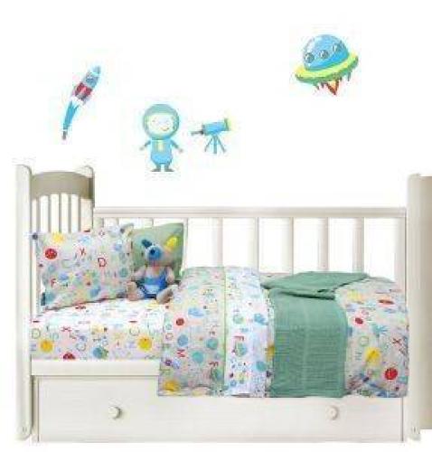 ΚΟΥΒΕΡΛΙ DAS HOME BABY FUN 120Χ160 ΓΚΡΙ/ΓΑΛΑΖΙΟ/ΚΟΚΚΙΝΟ ΔΙΑΣΤΗΜΑ ΣΧ.6382