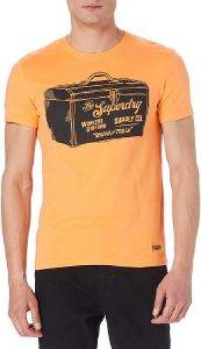 T-SHIRT SUPERDRY WORKWEAR GRAPHIC M1011196A ΠΟΡΤΟΚΑΛΙ