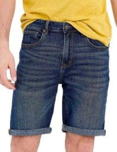 ΒΕΡΜΟΥΔΑ FUNKY BUDDHA DENIM FBM005-072-03 ΣΚΟΥΡΟ ΜΠΛΕ