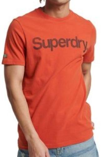 T-SHIRT SUPERDRY OVIN VINTAGE CL CLASSIC M1011332A ΠΟΡΤΟΚΑΛΙ