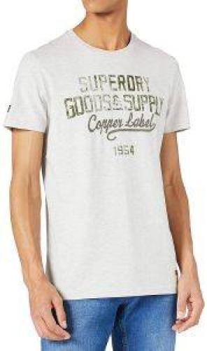 T-SHIRT SUPERDRY WORKWEAR GRAPHIC M1011196A ΜΠΕΖ ΜΕΛΑΝΖΕ