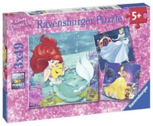 ΠΡΙΓΚΙΠΙΣΣΕΣ ΣΕ ΠΕΡΙΠΕΤΕΙΕΣ RAVENSBURGER (3Χ49) 147 ΚΟΜΜΑΤΙΑ