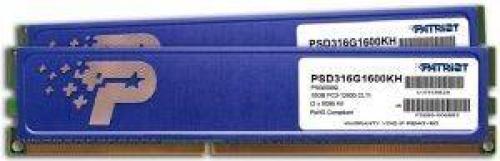 RAM PATRIOT SL 16GB DDR3 1600MHZ KIT W HS