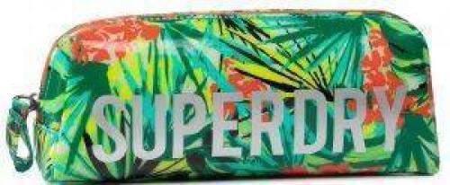 ΝΕΣΕΣΕΡ ΤΣΑΝΤΑΚΙ SUPERDRY JELLY PENCIL CASE W9810025A TROPICAL ΠΡΑΣΙΝΟ