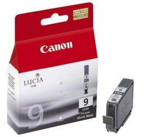 ΓΝΗΣΙΟ ΜΕΛΑΝΙ CANON ΜΑΥΡΟ ΜΑΤ (MATTE BLACK) ΜΕ OEM: PGI-9MBK