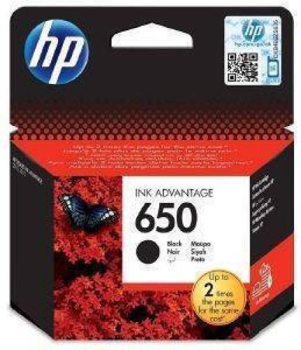 ΓΝΗΣΙΟ ΜΕΛΑΝΙ HEWLETT PACKARD NO 650 ΜΑΥΡΟ (BLACK) ΜΕ OEM: CZ101AE