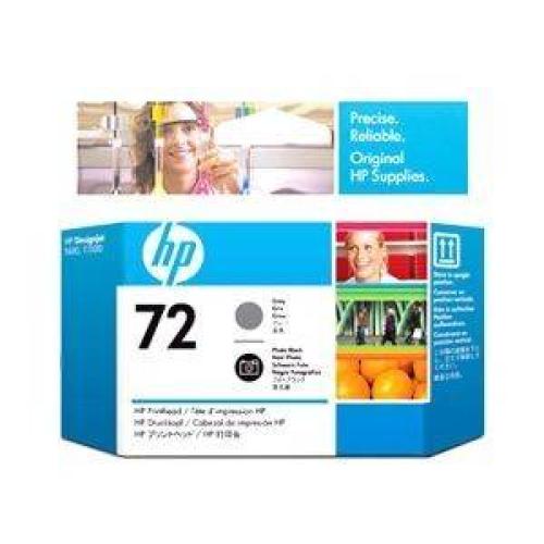 ΓΝΗΣΙA ΚΕΦΑΛΗ ΕΚΤΥΠΩΣΗΣ HEWLETT PACKARD HP 72 ΜΑΥΡΟ - ΓΚΡΙ (PHOTO BLACK-GREY) ΜΕ OEM: C9380A