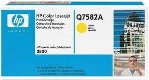 ΓΝΗΣΙΟ HEWLETT PACKARD YELLOW PRINT CARTRIDGE ΜΕ COLORSPHERE TONER ΜΕ OEM: Q7582A