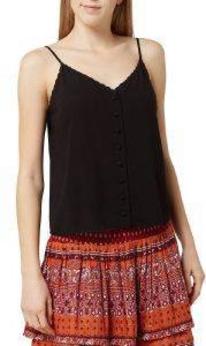 TOP SUPERDRY CAMI W6010816A ΜΑΥΡΟ