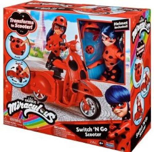 MIRACULOUS ΣΚΟΥΤΕΡ ΜΕ ΚΟΥΚΛΑ LADYBUG (MRA47000)