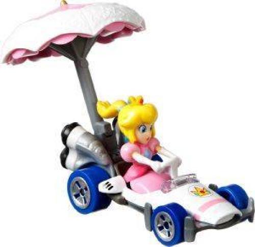 HW ΑΥΤΟΚΙΝΗΤΑΚΙΑ MARIO KART ΜΕ ΑΝΕΜΟΠΤΕΡΟ PRINCESS PEACH (GVD36)