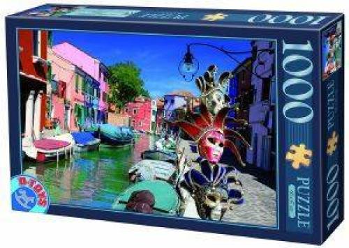 PUZZLE D-TOYS ΒΕΝΕΤΣΙΑΝΙΚΕΣ ΜΑΣΚΕΣ 1000 ΚΟΜΜΑΤΙΑ