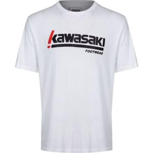 T-shirt με κοντά μανίκια Kawasaki Kabunga Unisex S-S Tee K202152 1002 White