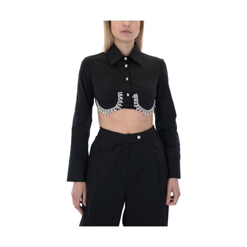 Πουκάμισα Zoya CROP LONGSLEEVE SHIRT WOMEN