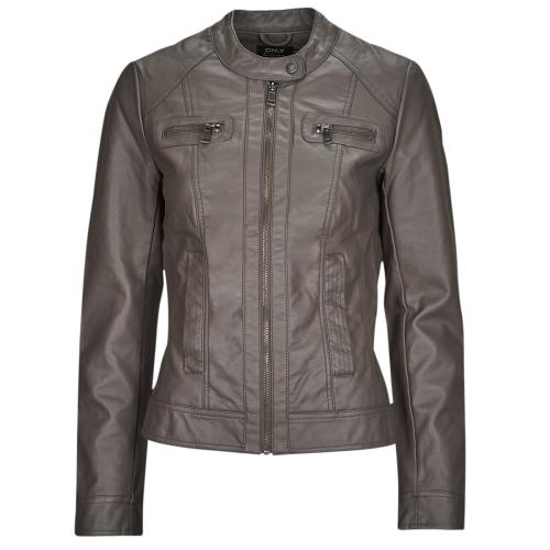 Δερμάτινο Μπουφάν Only ONLBANDIT FAUX LEATHER BIKER OTW