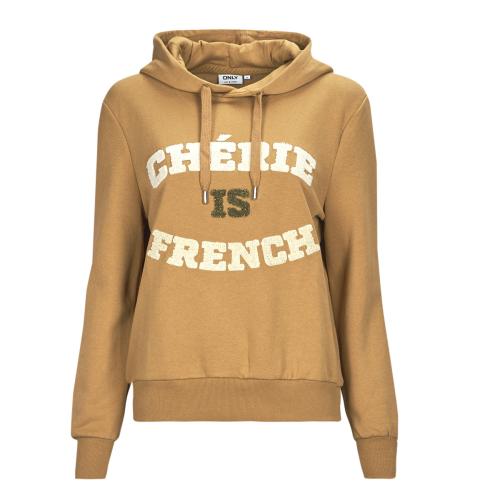 Φούτερ Only ONLJENNI L/S FENCH HOOD CS SWT