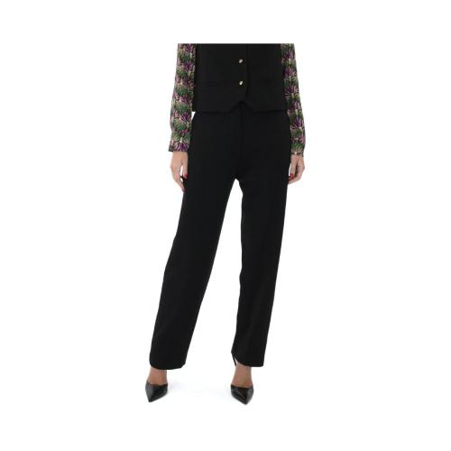 Παντελόνια C.manolo HIGH WAIST STRAIGHT FIT PANTS WOMEN