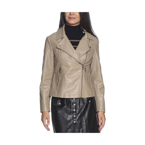 Χοντρό μπουφάν Only ONLNEWMELISA FAUX LEATHER BIKER JACKET WOMEN