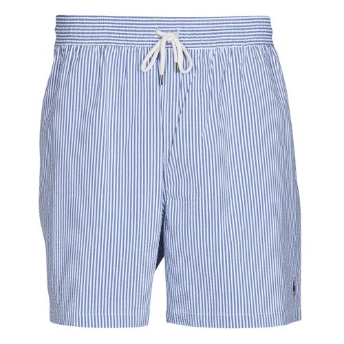 Μαγιό Polo Ralph Lauren MAILLOT SHORT DE BAIN RAYE SEERSUCKER CORDON DE SERRAGE ET POCHE