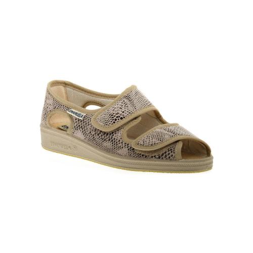 Παπούτσια Sport Emanuela 667 BEIGE SNAKE