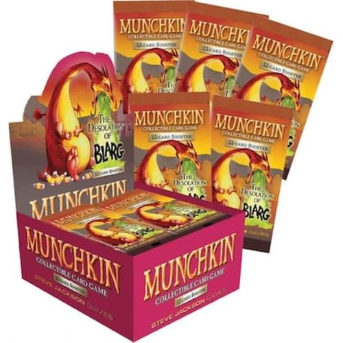 Munchkin Collectible Card Game: Desolation Of Blarg Booster Box