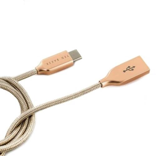 Ted Baker Connected Usb-c Cable 1m Corlie Taupe