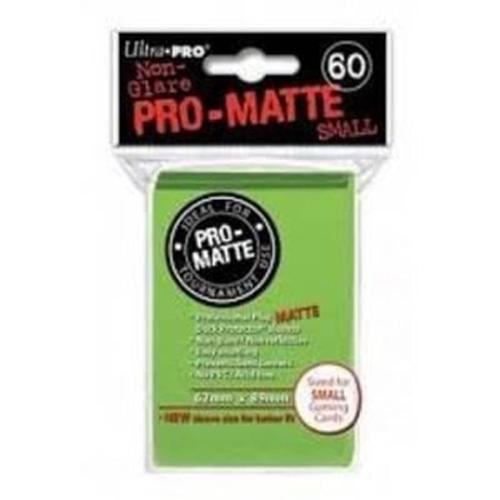 Ultra Pro - Pro Matte Small 60 Sleeves Lime Green (rem84272)