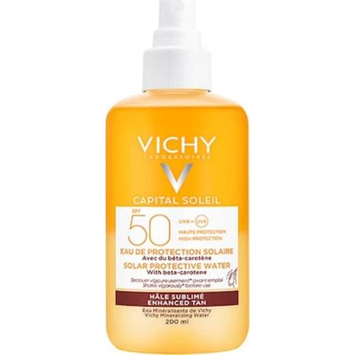 Vichy Capital Soleil Protective Water Bronzing Spf50 200ml