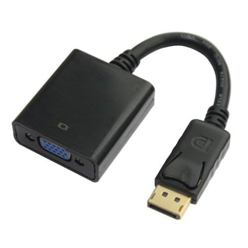 Adapter No Brand, Dp To Vga, Black – 18220