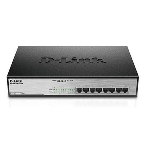 Switch Γραφείου D-link Dgs-1008mp 16 Gbps Lan 140w Μαύρο D-link