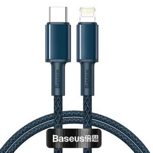 Baseus Braided Cable Usb Type C To Lightning 20w Fast Charge 1m (catlgd-03) - Blue