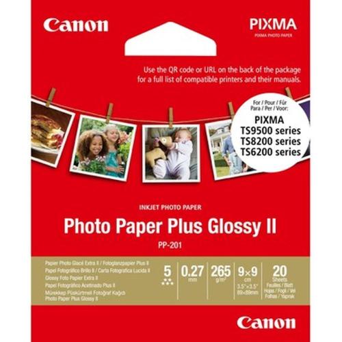 Canon Photo Paper Plus (pp-201) 3,5x3,5 Inch 265 G/m2 20sh (2311b070) (can-pp201-3)