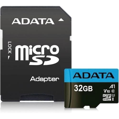 Κάρτα Μνήμης Micro Sd Adata Premier 32gb Class 10 Ανάγνωση Έως 100mb Το Δευτερόλεπτο