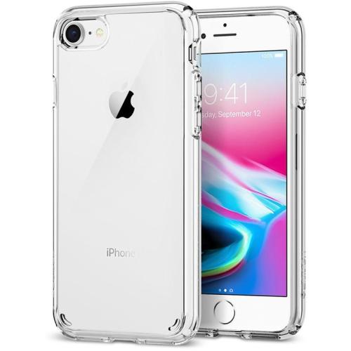 Θήκη Apple iPhone 7/iPhone 8/iPhone Se 2020 - Spigen Ultra Hybrid 2 - Crystal Clear