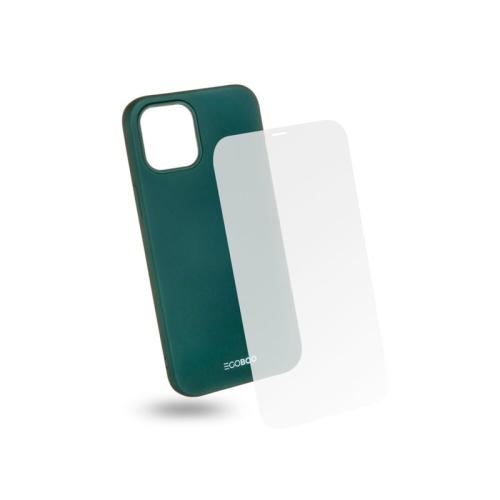 Θήκη iPhone 12/12 Pro - Egoboo Back Cover Case - Ruby Προστατευτικό Οθόνης - Διάφανο