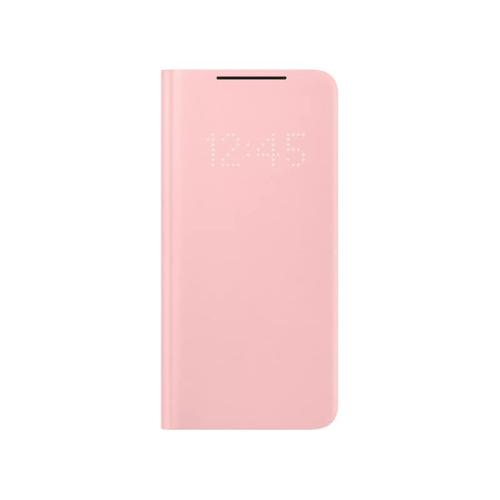 Θήκη Samsung Galaxy S21 Led View Cover - Ροζ