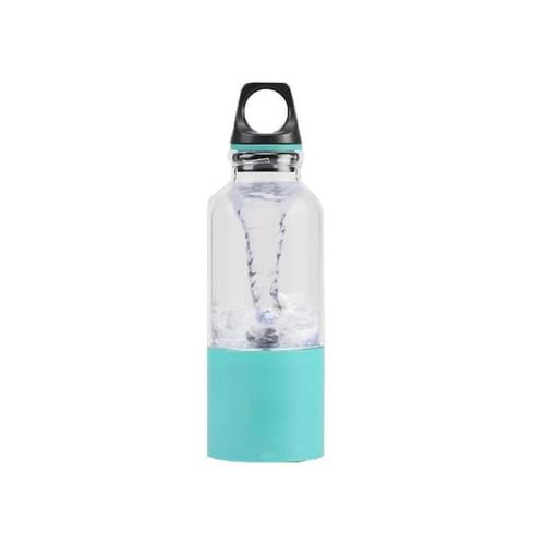 Επαναφορτιζόμενο Μπουκάλι Ανάδευσης Blender Bottle Με Led Σε Μπλε Χρώμα, 8x8x25 Cm