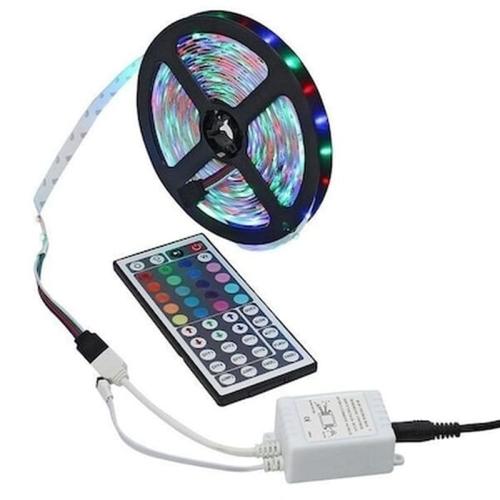 Ywxlight Smd 3528 Non-waterproof Rgb Led Strip Light With 44-keys Infrared Controller (5m)
