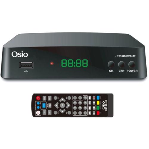 Αποκωδικοποιητής Osio OST-3545 D HDMI - MPEG4-T/T2/H265