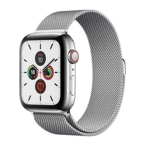 Λουράκι Magnetic Metallic για Apple Watch 45mm - Silver
