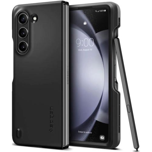 Θήκη Samsung Galaxy Z Fold5 με Υποδοχή S Pen - Spigen Thin Fit P - Black