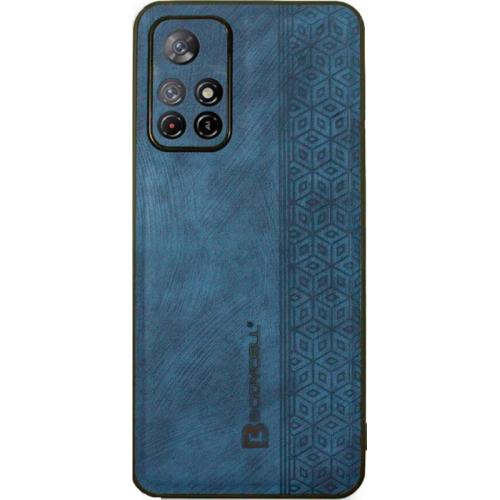 Θήκη Xiaomi Poco M4 Pro 5G / Redmi Note 11S 5G / Redmi Note 11T 5G - Bodycell Pattern Leather - Blue